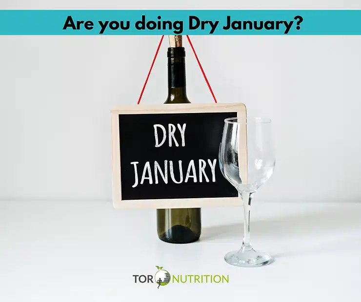 Dry January Sign